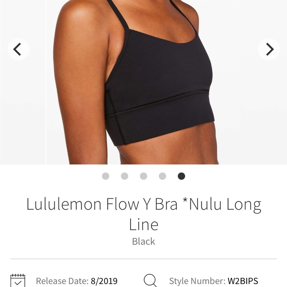 LULULEMON Flow Y Bra *Nulu Long Line